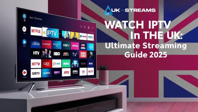Watch IPTV in the UK : Ultimate Streaming Guide 2025