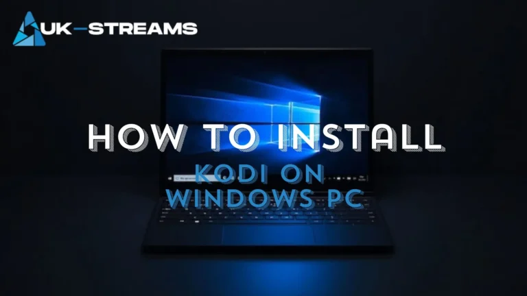 how to install Kodi on Windows PC