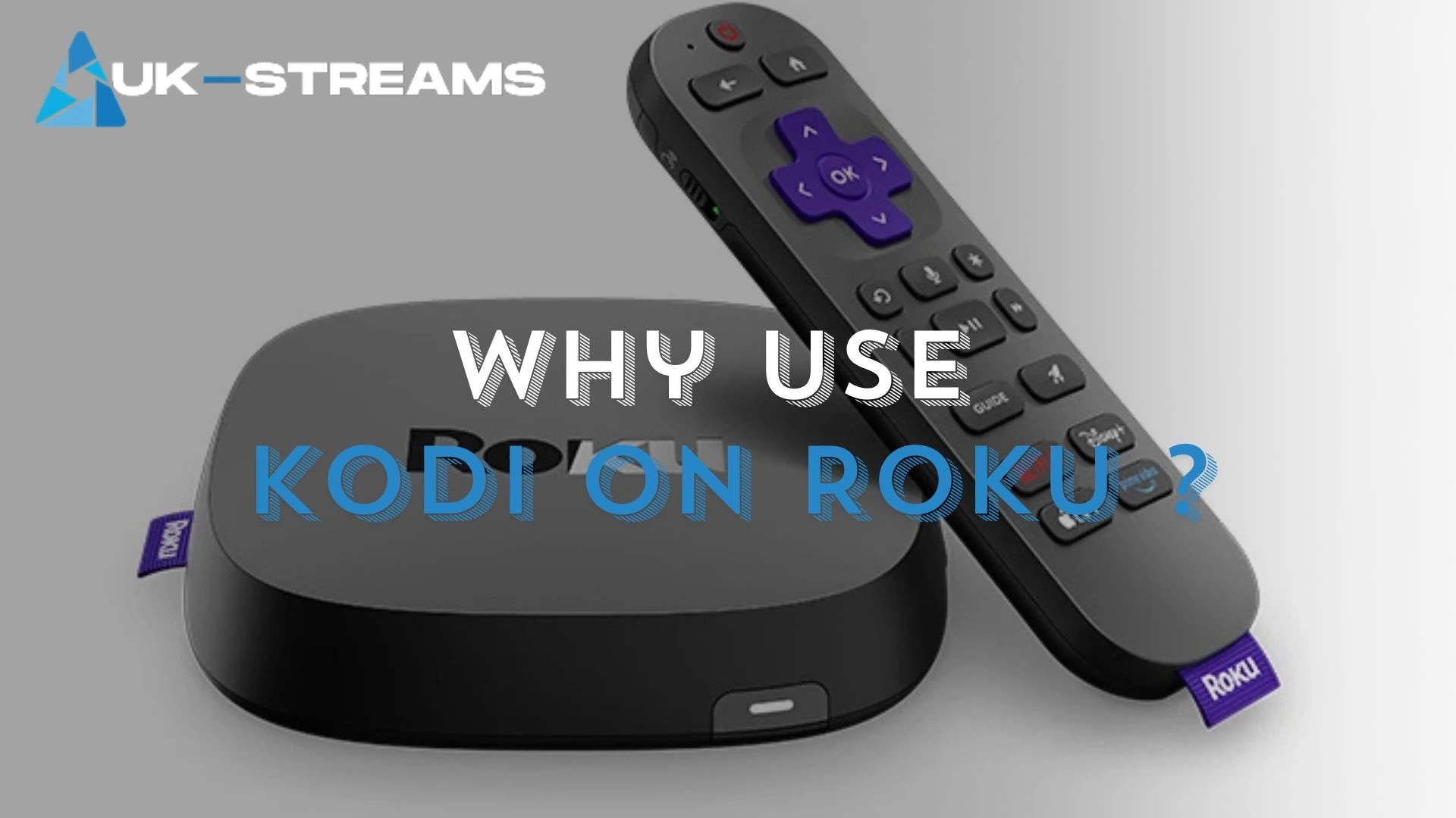 why use kodi on roku