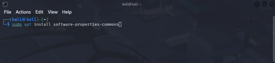 kodi on kali