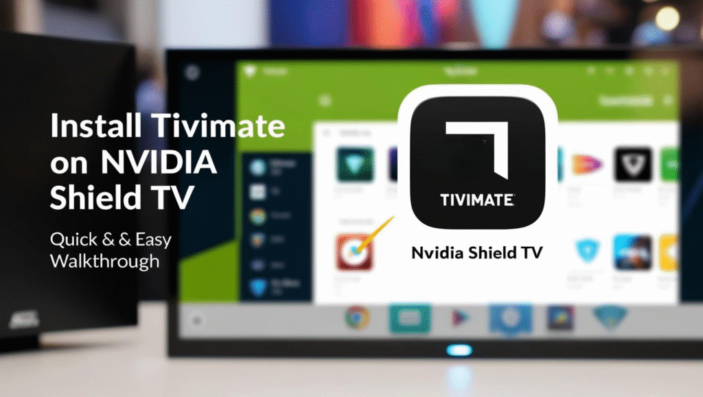 Install TiviMate on Nvidia Shield TV: Quick & Easy Walkthrough